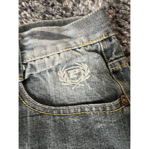 Vintage Phat Classics Baggy Loose Skater Denim Jeans Size 32x34 - Picture 2 of 6